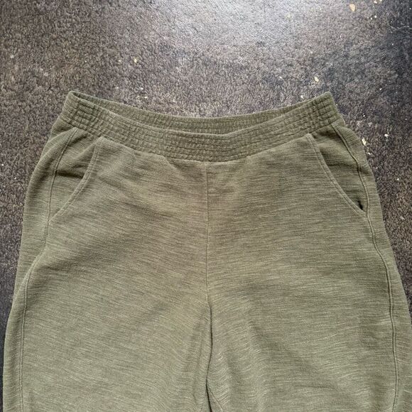 Old Navy Women’s Green Pull On Pants Cotton Blend Size XL Essential Style - Picture 9 of 13